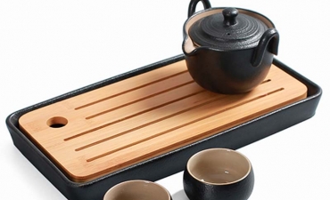 Bộ ấm trà gốm kiểu Nhật - Quà tặng du lịch độc đáo