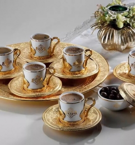Bộ ly cà phê Thổ Nhĩ Kỳ - Quà tặng độc đáo thế giới.