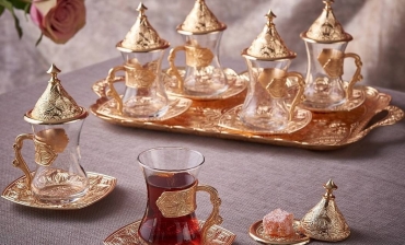Bộ ly trà Trung Đông - Quà tặng độc đáo thế giới.