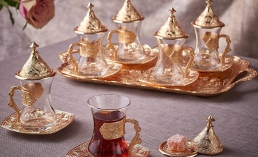 Bộ ly trà Trung Đông - Quà tặng độc đáo thế giới.