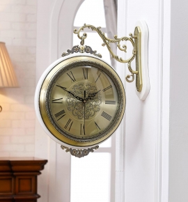 Đồng hồ treo tường Phong cách Châu Âu cổ điển - Quà tặng sang trọng